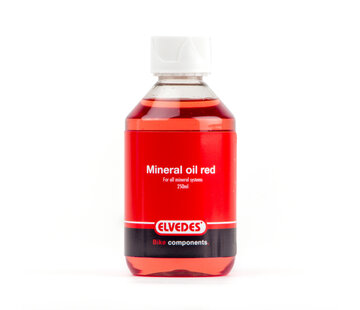 Elvedes Olie Elvedes rood mineraal vloeistof