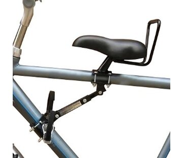 Velo Zadel op buis herenfiets