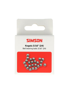 Simson Kogels Simson 3/16  24 stuks