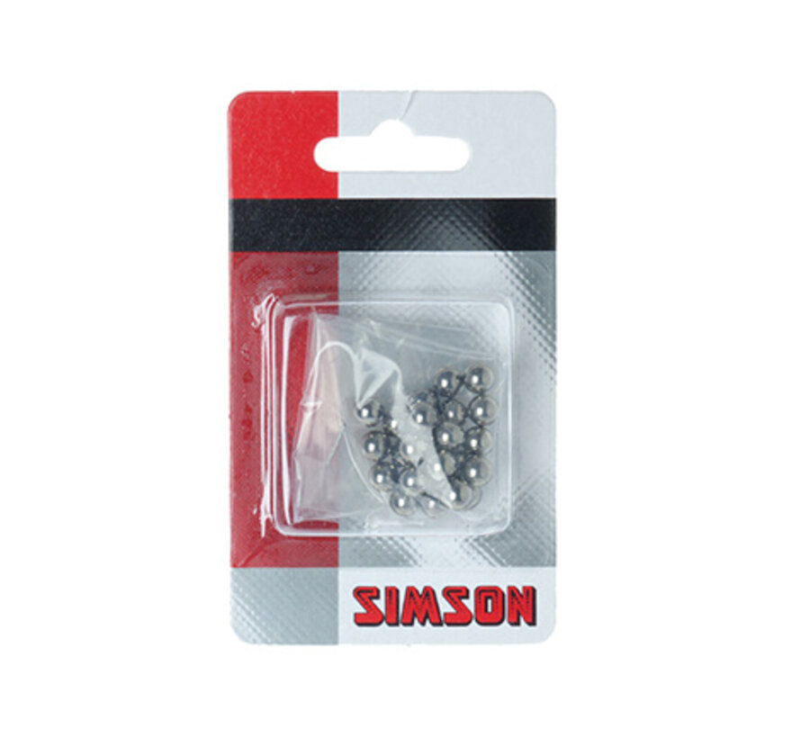 Kogels Simson 1/4  24 stuks