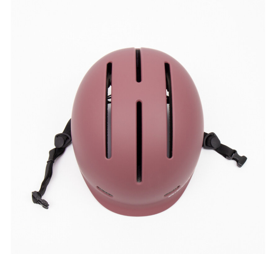 Helm Qibbel s 52-56cm plum rose