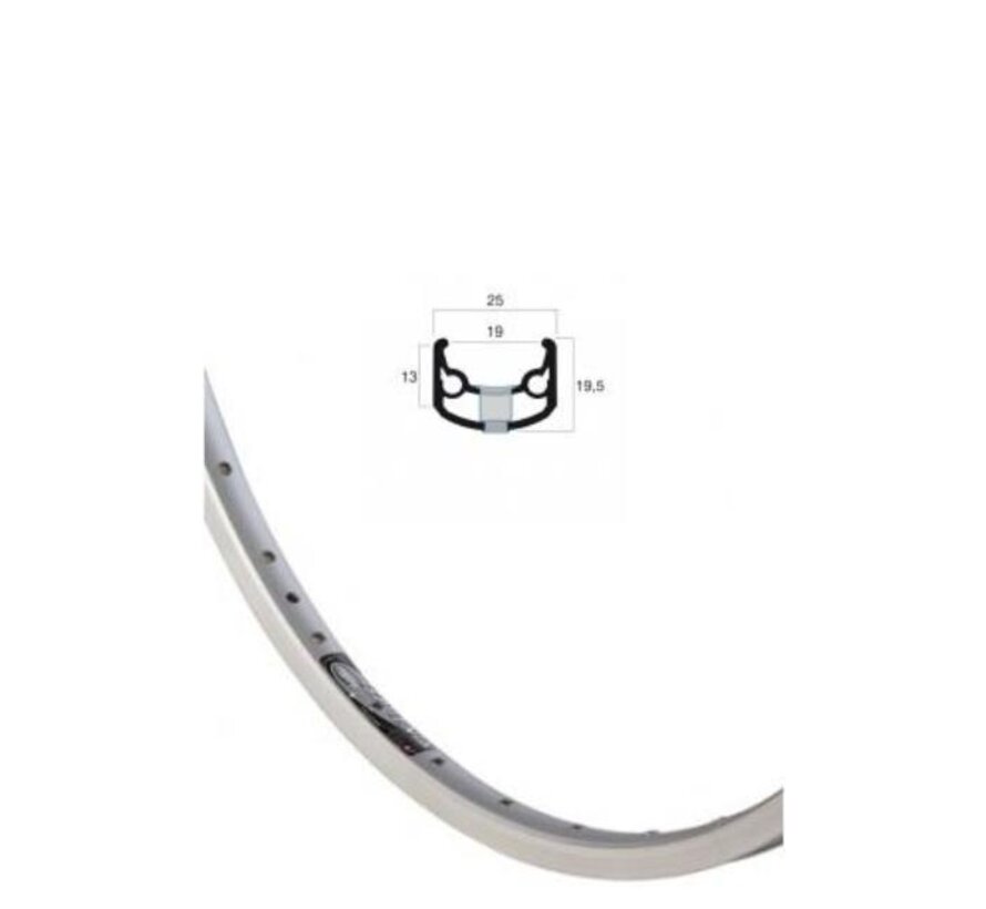Velg Ryde 26x1.75 sputnik 32g/14