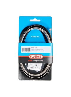 Elvedes Kabel Elvedes cpl rem achter zwart