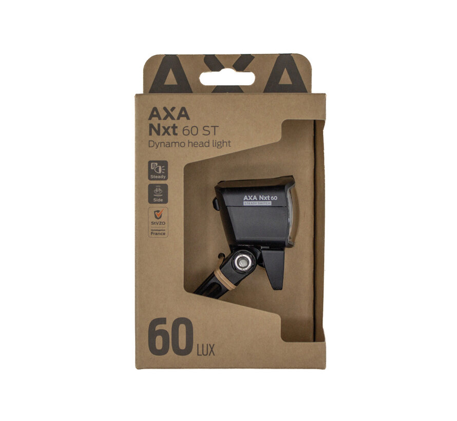 Koplamp Axa Nxt 60 lux steady