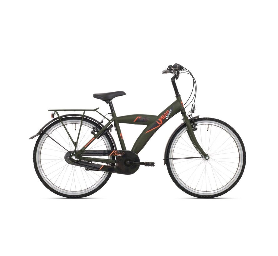Fiets Bikefun 24 Urban City 3v jongens