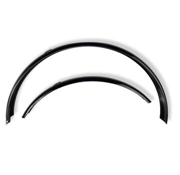 Xtrabike Spatbordset 28 50mm zwart rond