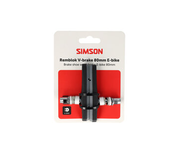 Simson Remblokken Simson v-brake 80mm