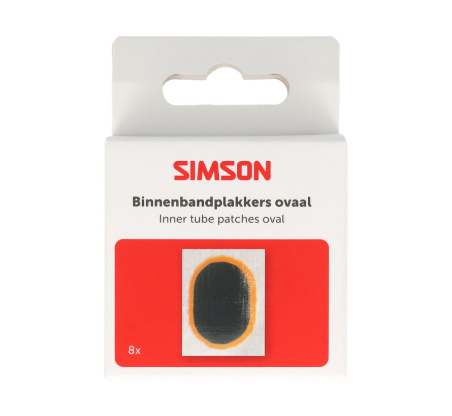 Binnenbandpleisters Simson ovaal