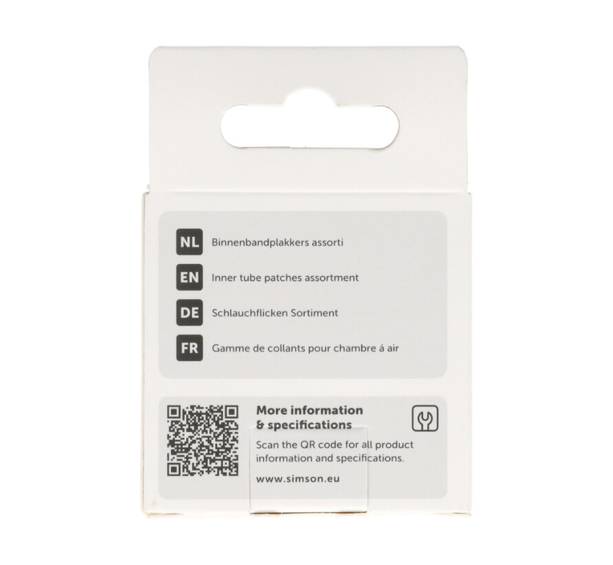Binnenbandpleisters Simson assortiment