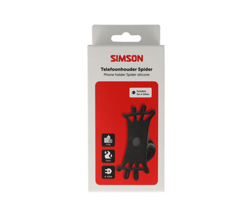 Simson Telefoonhouder Simson spider siliconen