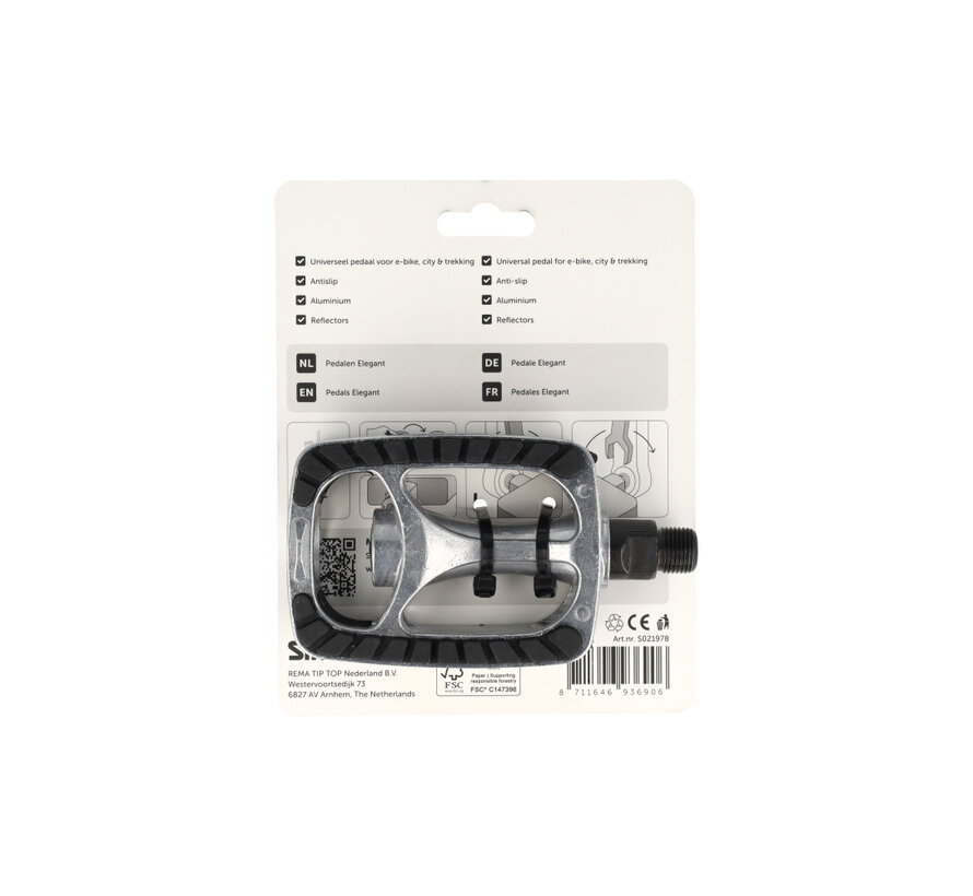 Pedalen Simson elegant anti-slip alu