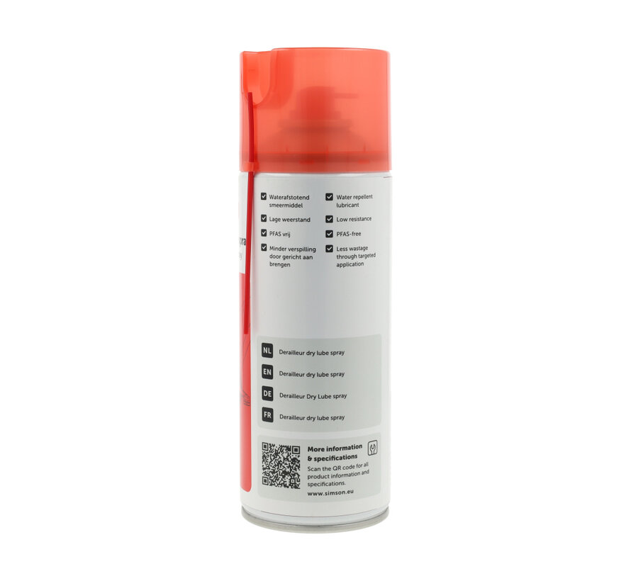 Derailleur Dry Lube spray Simson