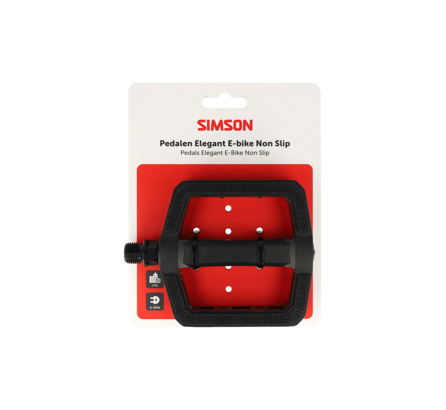 Pedalen Simson elegant e-bike anti-slip+