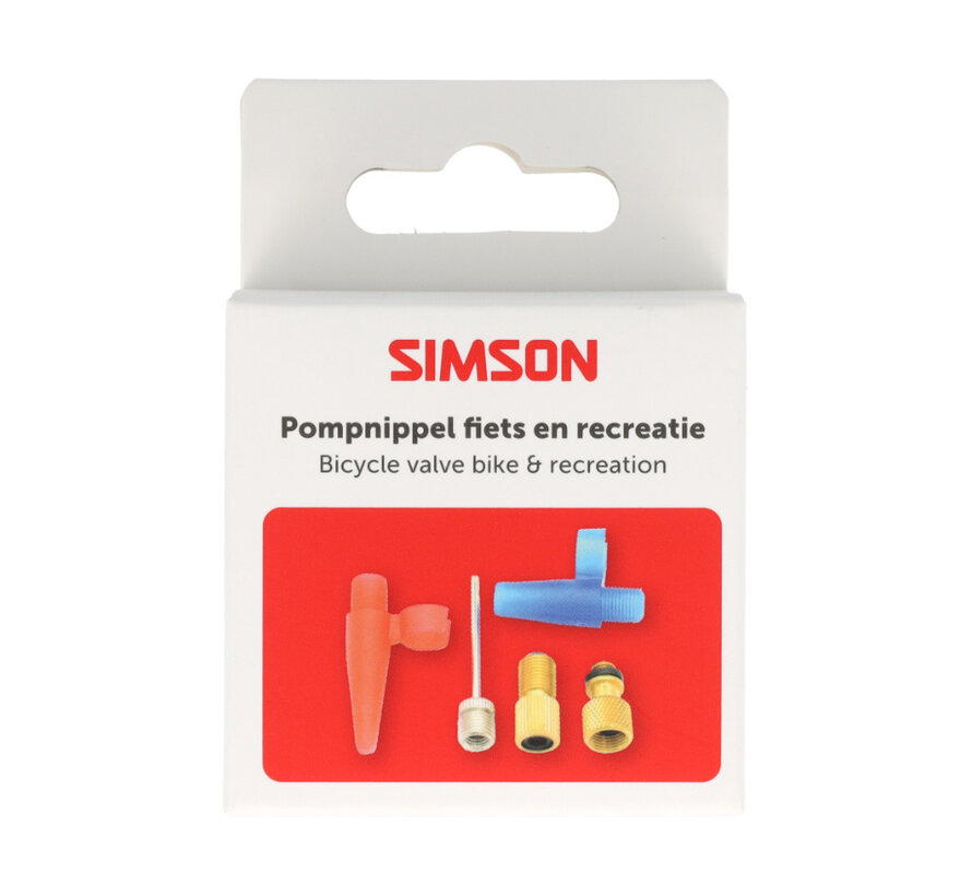 Pompnippel Simson assortiment 5-delig