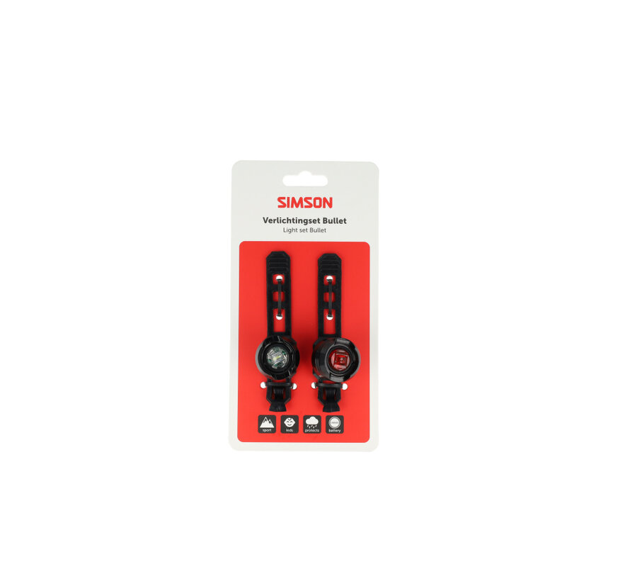 Verlichtingset Simson bullet 1 led