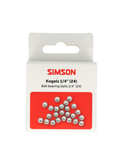 Simson Kogels Simson 1/4  24 stuks