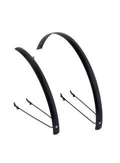 Xtrabike Spatbordset Xtrabike 28 zwart vlak alu