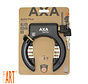 Slot Axa ringslot solid** zwart 63mm