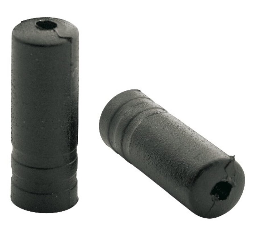 Kabelhoedje Elvedes 5.0mm pvc zwart(150)