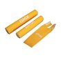 Pad set bmx geel beschermer