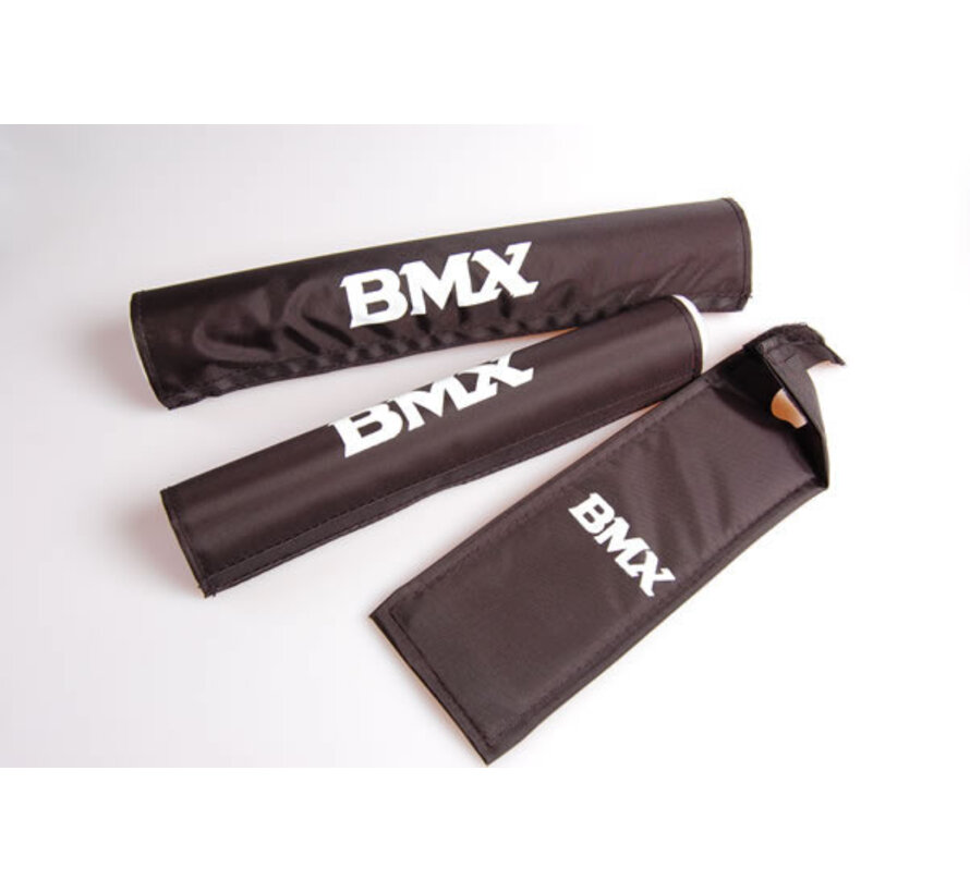 Pad set bmx zwart beschermer