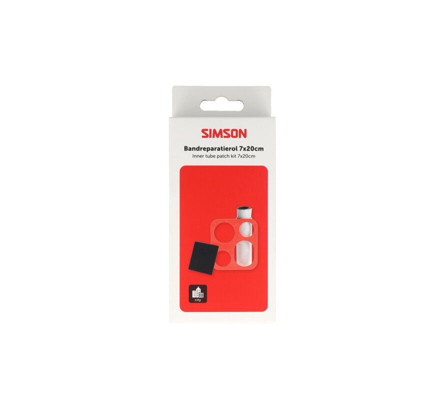 Bandenreparatie Simson rol & sjabloon