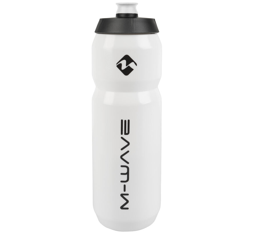 Bidon m-wave 750ml met indicator wit
