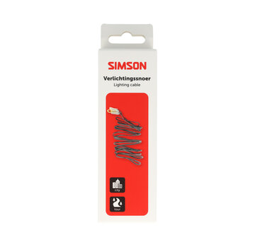 Simson Verlichtingssnoer Simson 2-aderig