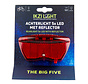 Achterlicht Ikzi Light 5 led drager 80mm