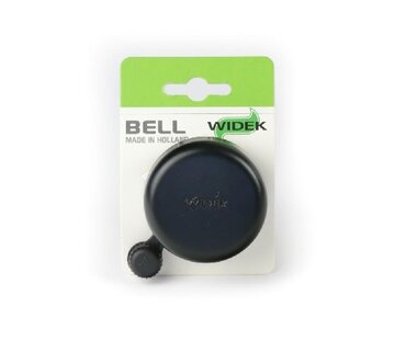 Widek Bel Widek staal zwart kunstof klepel