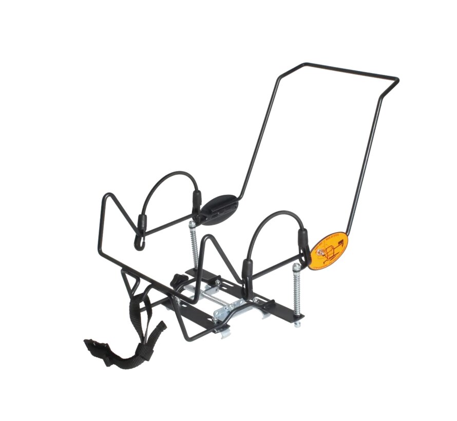 Drager Steco baby-mee bike zwart