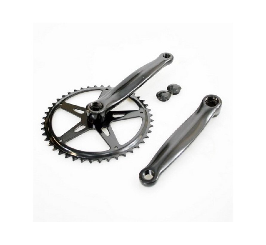 Crankstel 42T 170st zwart