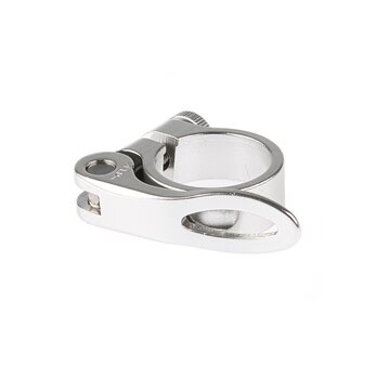 Mirage Zadelpenklem Mirage alu 31.8 zilver