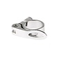 Zadelpenklem Mirage alu 31.8 zilver