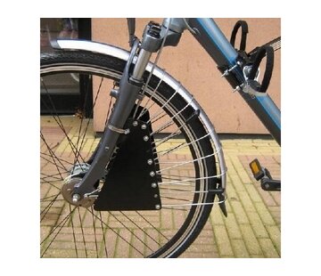 Velo Spaakbeschermers bij zadels op buis