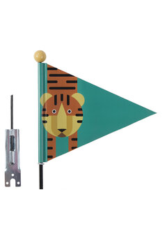 PexKids Vlag pexkids tiger groen oranje