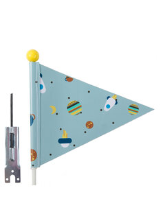 PexKids Vlag pexkids rocket blauw