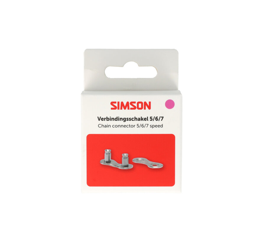 Kettingschakel Simson 1/2x1/8