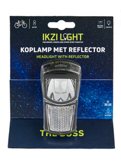 IkziLight Koplamp Ikzi Light the boss 30 lux 1-led