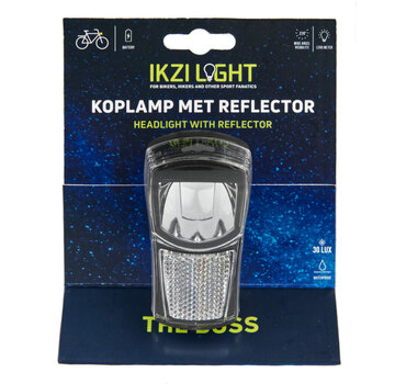 IkziLight Koplamp Ikzi Light the boss 30 lux 1-led