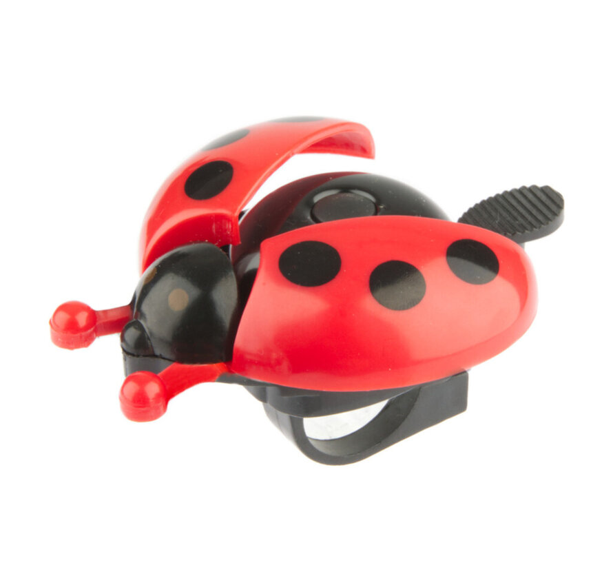Bel Pexkids lieveheersbeestje rood/zwart