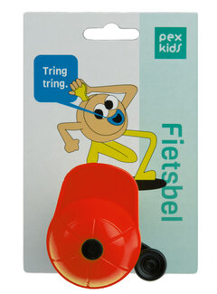 PexKids Bel Pexkids Pietje met pet rood/geel