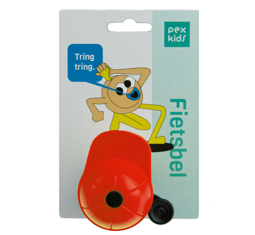 Bel Pexkids Pietje met pet rood/geel