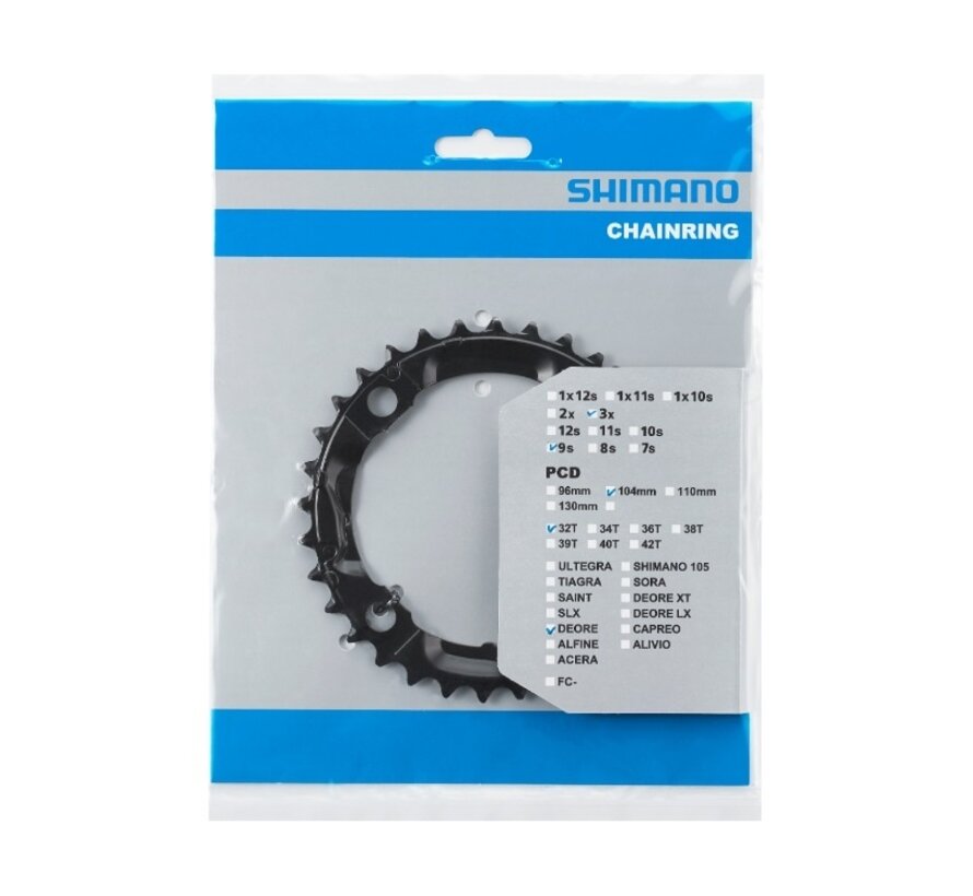 Kettingblad Shimano 32t 4arms 104