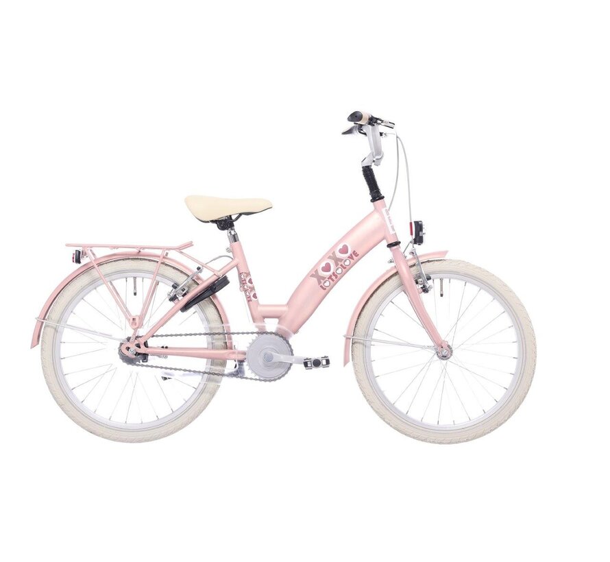 Fiets Bikefun 20 RN Lots of Love