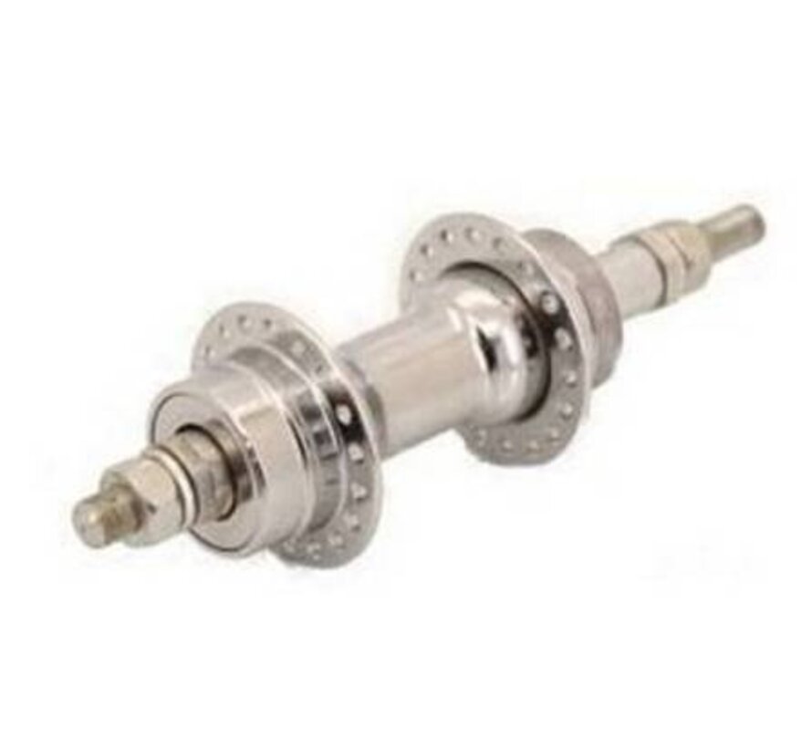 Naaf achter freewheel vast 24 gaats