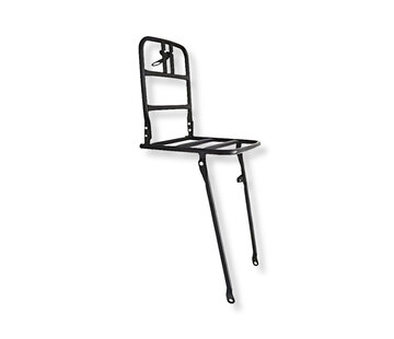 Voordrager 26 matzwart aluminium