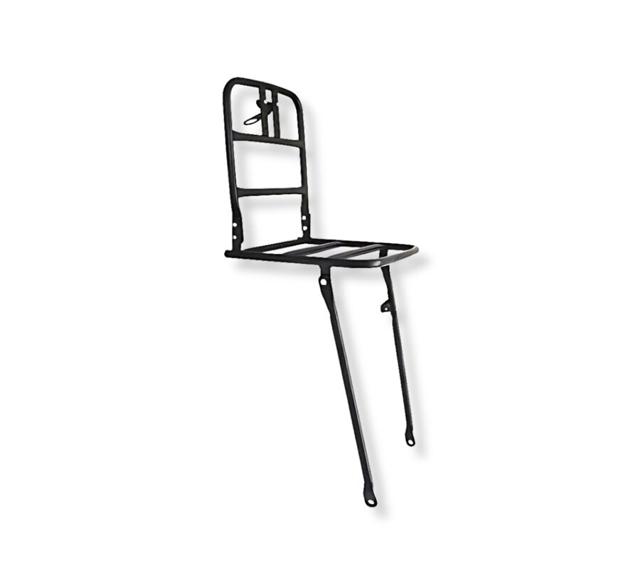 Voordrager 26 matzwart aluminium