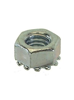 Bofix Moer M5 m/aangeperste tandveerring