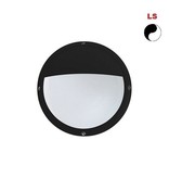 4MLUX Lucia-E 6W, 330 lumen, met lichtsensor, 4000K, zwart/opaal, half vizier